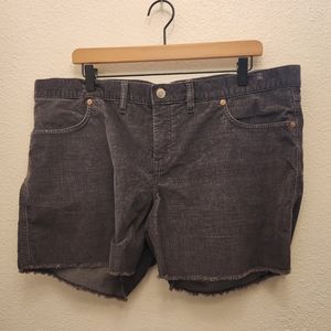 GAP Gray Corduroy Shorts